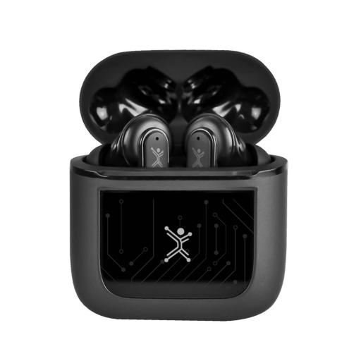 [PERFECTCHOICE_PC-117179] Perfect Choice AUDIFONOS TWS ANC ENC CON PANTALLA TACTIL LED