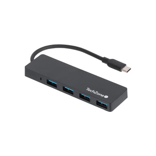 [TECHZONE_TZACHB01] TechZone CONNECT HUB 4 EN 1 USB 3.0  TIP O C