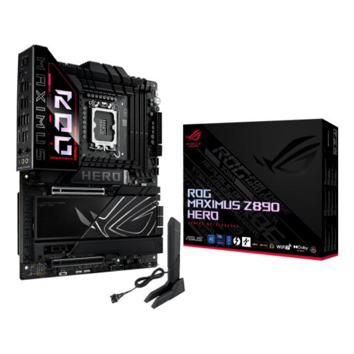 [ASUS_ROG MAXIMUS Z890 HERO] Tarjeta madre ASUS ROG MAXIMUS Z890 HERO Intel S-1851 192GB ATX WiFi 7