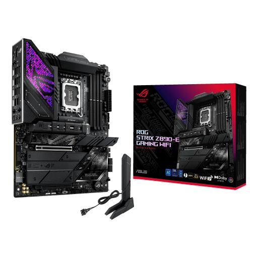 [ASUS_ROG STRIX Z890-E GAMING WIFI] Tarjeta madre ASUS ROG STRIX Z890-E GAMING WIFI ATX S-1851v1 192GB