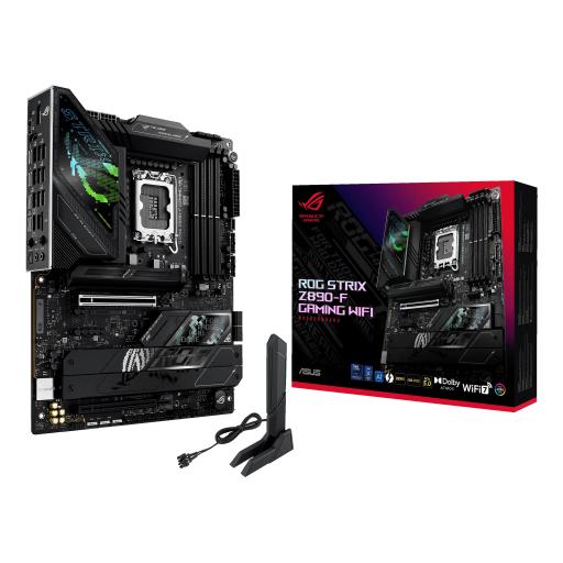[ASUS_ROG STRIX Z890-F GAMING WIFI] Tarjeta madre ASUS ROG STRIX Z890-F GAMING WIFI ATX S-1851 192GB DDR5