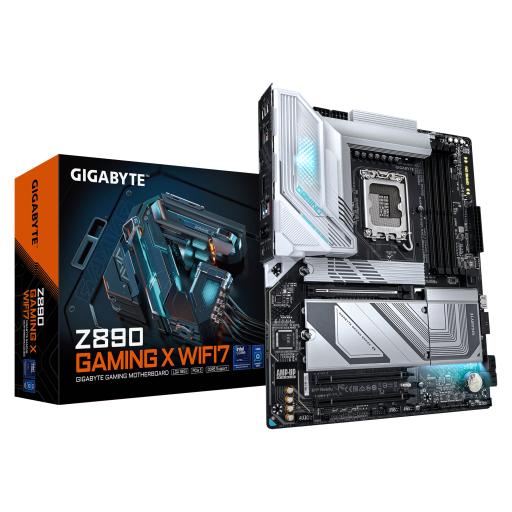 [GIGABYTE_Z890 GAMING X WIFI7] MOTHERBOARD GIGABYTE  (Z890 GAMING X WIFI7) SOCKET 1851, 4*DDR5 9200MHZ, DP, ATX, WIFI7/BT