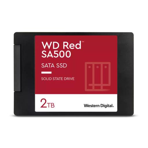 [WD_WDS200T2R0A] UNIDAD SSD 2.5" WD 2TB (WDS200T2R0A) RED, SATA3, 7MM