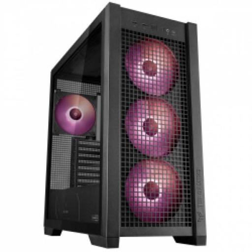 [ASUS_TUF GAMING GT302 ARGB BLA] Gabinete gamer ASUS TUF GAMING GT302 ARGB Mid-Tower 4 Ventiladores