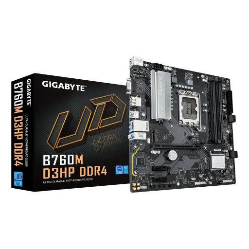 [GIGABYTE_B760M D3HP DDR4] Gigabyte Motherboards GIGABYTE B760M D3HP DDR4