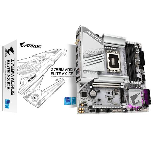 [GIGABYTE_Z790M A ELITE AX ICE] Gigabyte Motherboards GIGABYTE Z790M A ELITE AX ICE