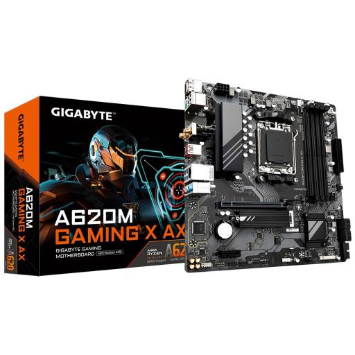 [GIGABYTE_A620M GAMING X AX] Gigabyte Motherboards GIGABYTE A620M GAMING X AX