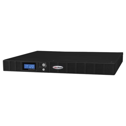 [CYBERPOWER_OR1000LCDRM1U] CyberPower UPS de 1000 VA/600 W, Topología Línea Interactiva, Entrada 120 Vca NEMA 5-15P, Tipo Rack 1 UR, Con 6 Tomas NEMA 5-15R