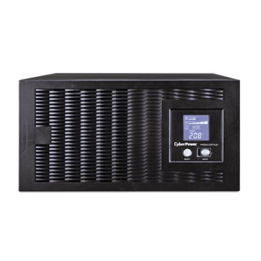 [CYBERPOWER_PR5000LCDRTXL5U] CyberPower UPS de 5000 VA/4500 W, Topología Línea Interactiva, 200 - 240 Vca de Entrada, 208 Vca de Salida, Onda Senoidal Pura, Torre o Rack 5 UR, Con 3 Tomas NEMA L6-30R y 2 NEMA L6-20R