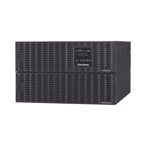 [CYBERPOWER_OL10000RT3U] CyberPower UPS de 10000 VA/9000 W, Online Doble Conversión, 200 - 240 Vac de Entrada, 200 - 240 Vac de Salida, Terminal Hardwired, Onda Senoidal Pura, Torre o Rack de 6 UR, Con 3 Tomas NEMA L6-30R