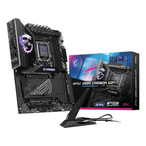 [MSI_MPG Z890 CARBON WIFI] MOTHERBOARD MSI (MPG Z890 CARBON WIFI) SOCKET 1851, 4*DDR5 9200, HDMI, 2*THUNDEBOLT, 5*M.2, ATX
