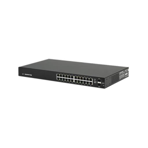 [UBIQUITINETWORKS_ES-24-LITE] Ubiquiti Networks Switch EdgeMAX administrable de 24 puertos Gigabit + 2 Puertos SFP Gigabit