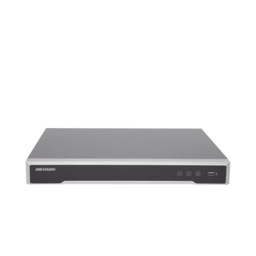 [HIKVISIONDIGITALTECHNOLOGY_DS-7616NI-I2/16P] Hikvision Digital Technology NVR 12 Megapixel (4K) / 16 canales / H.265+ / Hik-Connect / Switch PoE 300 mts / 2 HDD / HDMI en 4K / Soporta POS