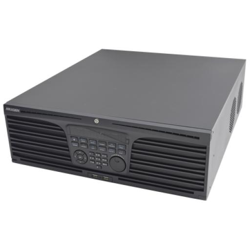 [HIKVISIONDIGITALTECHNOLOGY_DS-9632NI-I16] Hikvision Digital Technology NVR 12 Megapixel (4K) / 32 Canales IP / Soporta Cámaras  AcuSense / 16 Bahías de Disco Duro / 2 Tarjetas de Red / Soporta RAID con Hot Swap / HDMI en 4K / Soporta POS