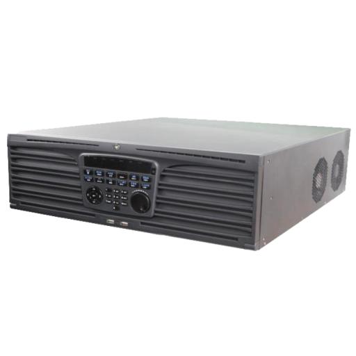[HIKVISIONDIGITALTECHNOLOGY_DS-9632NI-I16] Hikvision Digital Technology NVR 12 Megapixel (4K) / 32 Canales IP / Soporta Cámaras  AcuSense / 16 Bahías de Disco Duro / 2 Tarjetas de Red / Soporta RAID con Hot Swap / HDMI en 4K / Soporta POS
