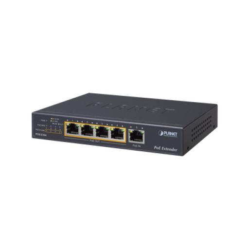 [PLANET_POE-E304] Planet Extensor Ultra PoE de 65 Watts Con 4 Puertos Gigabit de Salida 802.3 af/at