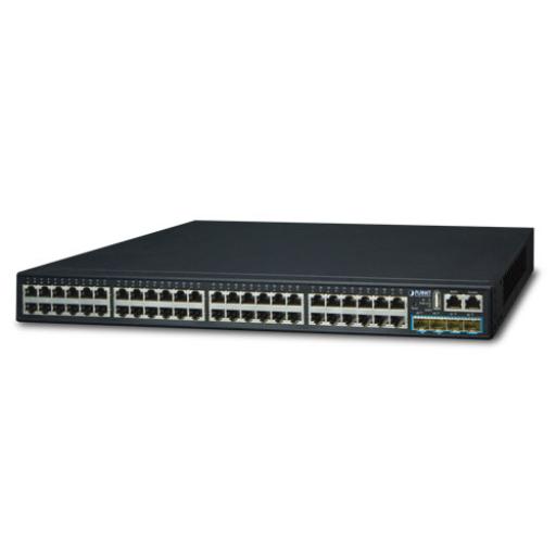 [PLANET_SGS-6341-48T4X] Planet Switch Administrable Stackeable Capa 3, 48 Puertos 10/100/1000T, 4 Puertos 10G SFP+
