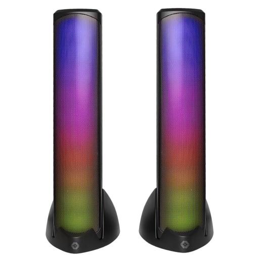 [PERFECTCHOICE_V-930280] Perfect Choice BOCINAS GAMER RGB BLUETOOTH 3.5MM -AURA
