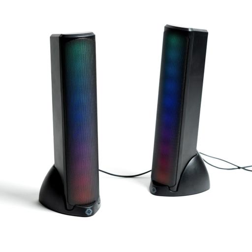 [PERFECTCHOICE_V-930280] Perfect Choice BOCINAS GAMER RGB BLUETOOTH 3.5MM -AURA