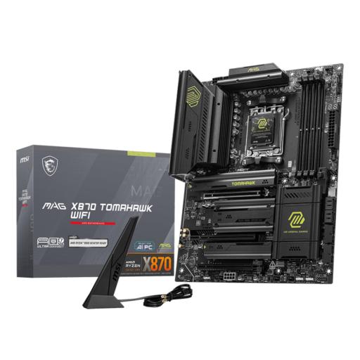 [MSI_MAG X870 TOMAHAWK WIFI] MOTHERBOARD MSI (MAG X870 TOMAHAWK WIFI) SOCKET AM5, 4*DDR5 8400, HDMI, 4*M.2, ATX