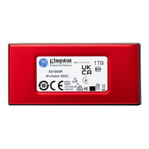 [KINGSTONTECHNOLOGY_SXS1000R/1000G] Kingston technology UNIDAD SSD KINGSTON SXS1000 1TB PORTATIL RED TYPE-C-A (SXS1000R/1000G)
