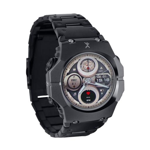 [PERFECTCHOICE_PC-270188] Perfect Choice RELOJ INTELIGENTE  CASUAL METAL ICO AMOLED ELEMENTUM