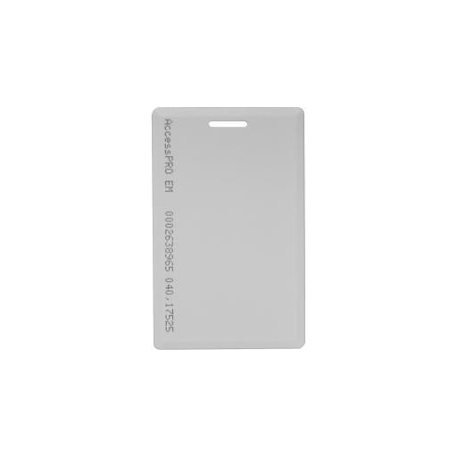[ACCESSPRO_ACCESS-PROX-CARD] AccessPRO Tarjeta Proximidad Gruesa 125 Khz (tipo EM) con perforación