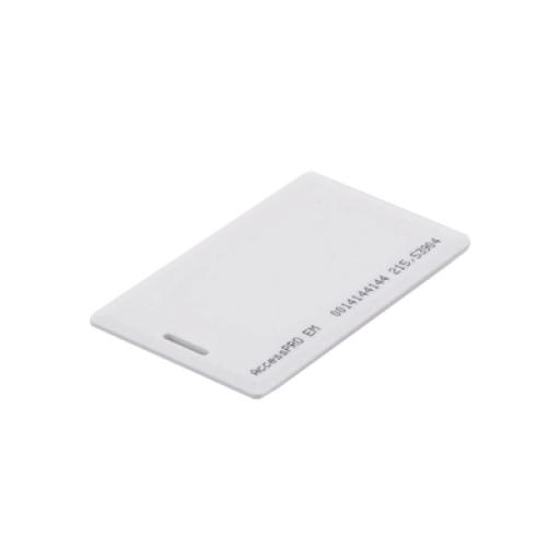 [ACCESSPRO_ACCESS-PROX-CARD] AccessPRO Tarjeta Proximidad Gruesa 125 Khz (tipo EM) con perforación