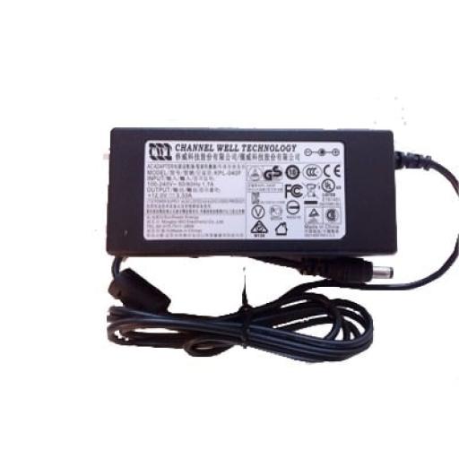 [HIKVISIONDIGITALTECHNOLOGY_KPL-040F] Hikvision Digital Technology Fuente de Poder Regulada 12 Vcc / 3.3 Amp. / Conector 5.5 mm / Recomendado para DVR´s y PTZ TURBOHD