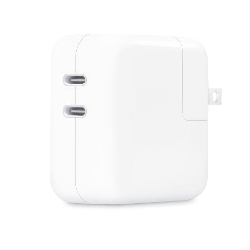 [APPLE_MW2K3AM/A] Apple 35W DUAL USB-C PORT POWER ADAPTER