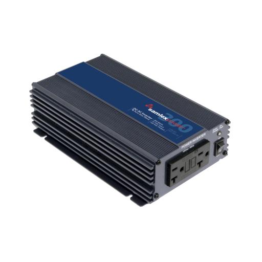 [SAMLEX_PST-300-24] Samlex Inversor de Corriente Onda Pura 300W, Entrada 24 Vcc, Salida 120 Vca