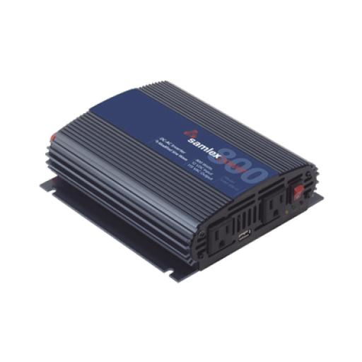 [SAMLEX_SAM-800-12] Samlex Inversor de Corriente (CD-CA) Potencia Nominal 800 W, Ent:12 Vcc, Sal:115 Vca 60 Hz