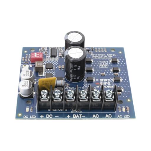 [ALTRONIX_SMP-5] Altronix 6 o 12 o 24 Vcc @ 4 A / fuente tipo tarjeta / 1 salida / requiere transformador de entrada / capacidad de respaldo / baterías no incluidas.