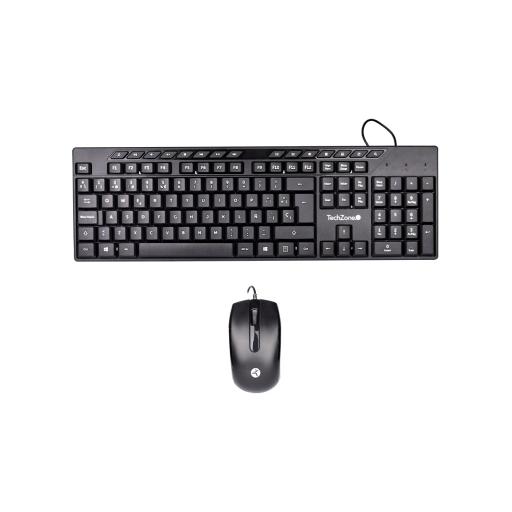 [TECHZONE_TZACCBA01] Kits para Teclado Y Mouse TECHZONE TZACCBA01