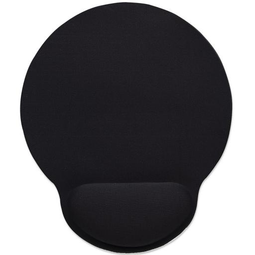 [MANHATTAN_434362] Mouse Pad MANHATTAN 434362, Negro, Monótono, 20,3 cm, 4 mm