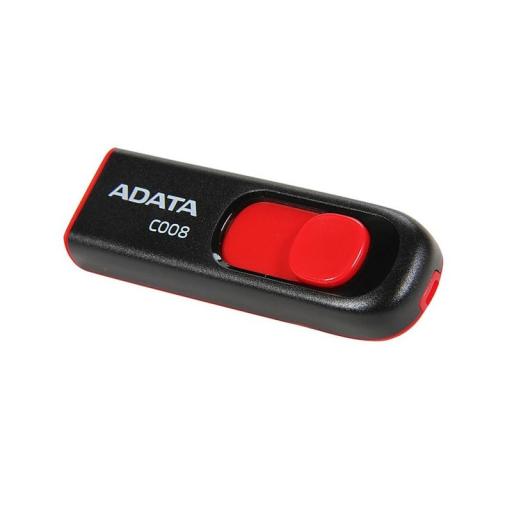 [ADATA_AC008-64G-RKD] Memoria USB ADATA C008, Negro, 64 GB, USB 2.0