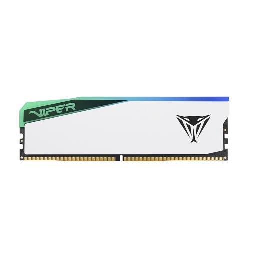 [PATRIOT_PVER532G62C42KW] MEMORIA DIMM DDR5 PATRIOT (PVER532G62C42KW) VIPER ELITE 5 RGB 32GB KIT (2X16GB) 6200MHZ CL42 WHITE