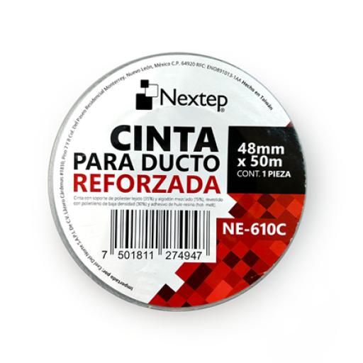 [NEXTEP_NE-610C] Nextep Cinta Para Ducto Nextep Reforzada 48mm x 50mts