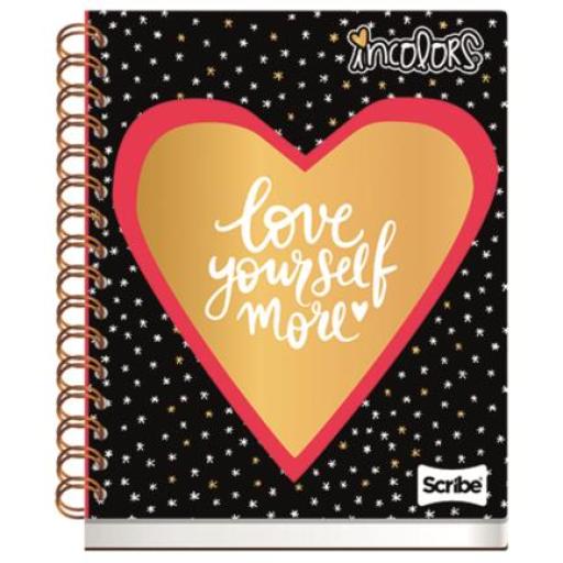 [SCRIBE_2160] Scribe Cuaderno Scribe Book Incolors Raya pasta dura espiral doble 100 hojas