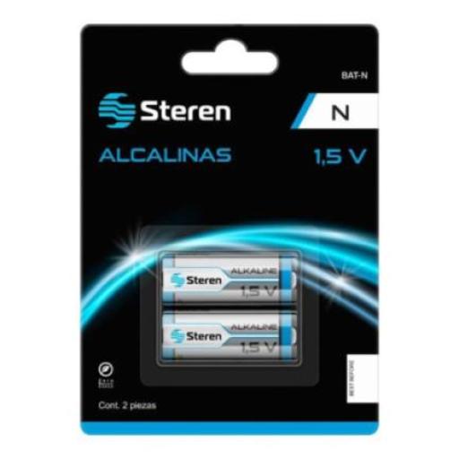 [STEREN_BAT-N] Steren Pilas Steren Paquete de 2 Pilas N