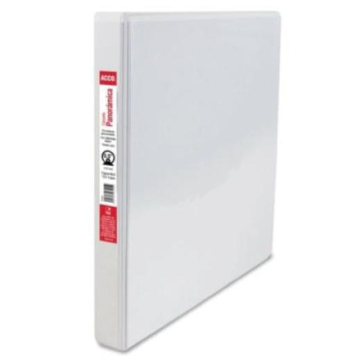 [ACCO_P7205] Acco Carpeta Acco Brillante 1/2 Aro O Carta Color Blanco