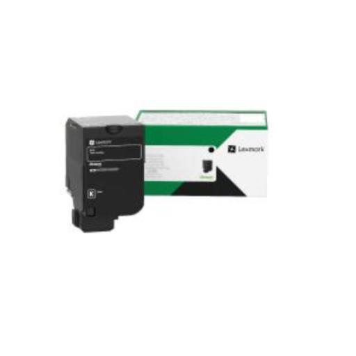 [LEXMARK_71C80K0] Lexmark Cartucho de toner Lexmark color negro del programa de devolucion para 5 mil paginas