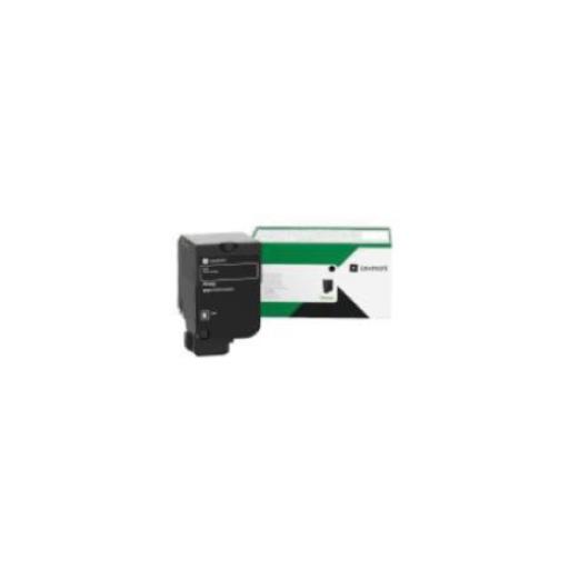 [LEXMARK_71C80K0] Lexmark Cartucho de toner Lexmark color negro del programa de devolucion para 5 mil paginas