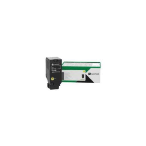[LEXMARK_71C80Y0] Lexmark Cartucho de toner Lexmark color amarillo del programa de devolucion para 5 mil paginas