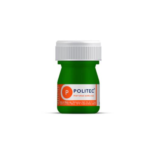 [POLITEC_14248] Politec Pintura Acrilica Politec Verde Nilo 20 ml No 325 caja c/12 piezas