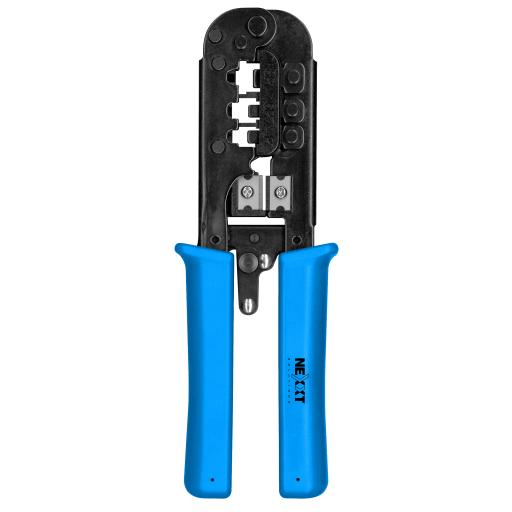 [NEXXTSOLUTIONS_AW250NXT17] Nexxt Solutions Pinza Modular Nexxt Solutions con Prensa Terminal Pro-3 RJ45 RJ11 y RJ12.
