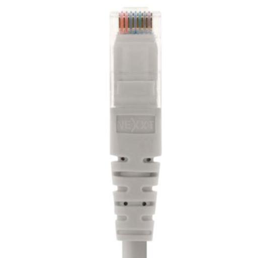 [NEXXTSOLUTIONS_AB361NXT01] Nexxt Solutions Cable de Conexión Red Nexxt Solutions Cat6 0.91m UTP Multifilar con Revestimiento Tipo CM Color Gris