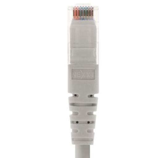 [NEXXTSOLUTIONS_AB361NXT23] Nexxt Solutions Cable de Conexión Red Nexxt Solutions Cat6 3mts UTP Multifilar con Revestimiento Tipo CM Color Gris