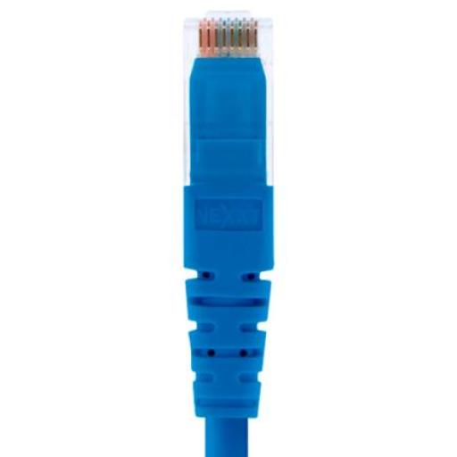 [NEXXTSOLUTIONS_AB361NXT24] Nexxt Solutions Cable de Conexión Red Nexxt Solutions Cat6 3.05m UTP Multifilar con Revestimiento Tipo CM Color Azul