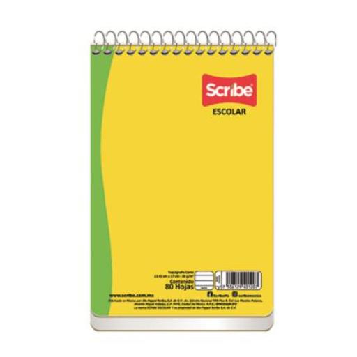 [SCRIBE_4570] Scribe Block Taquigrafia Corto Scribe Raya 80 Hojas